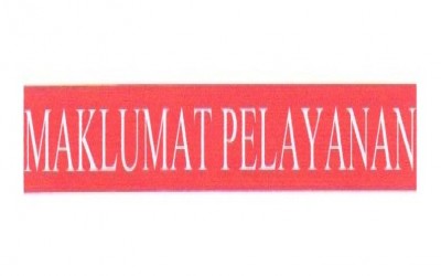 MAKLUMAT PELAYANAN
